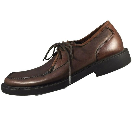 Cabelas Classic Leather Oxford Shoes Mens 9.5 M Loafers FPC-5892 Austin Casual main image 4